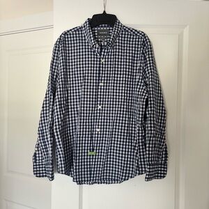 Bonobos Navy Gingham Shirt